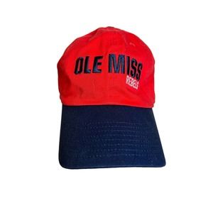 Ole Miss Nike Red Baseball Cap Adjustable Strap